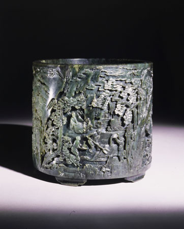 图片[1]-brush-pot BM-2022-3034.284-China Archive